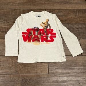 Gap x Star Wars Collab Long Sleeve Shirt Size XS R2-D2 & C-3PO